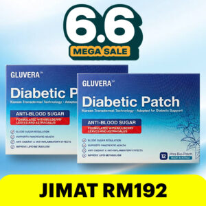 MEGA SALES 6.6 RAWAT (2 KOTAK GLUVERA PATCH)